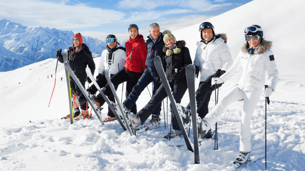 lyžování v okolí hranic